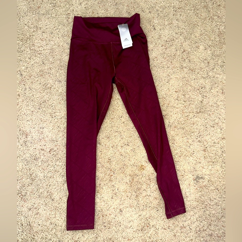 Red Adidas Leggings